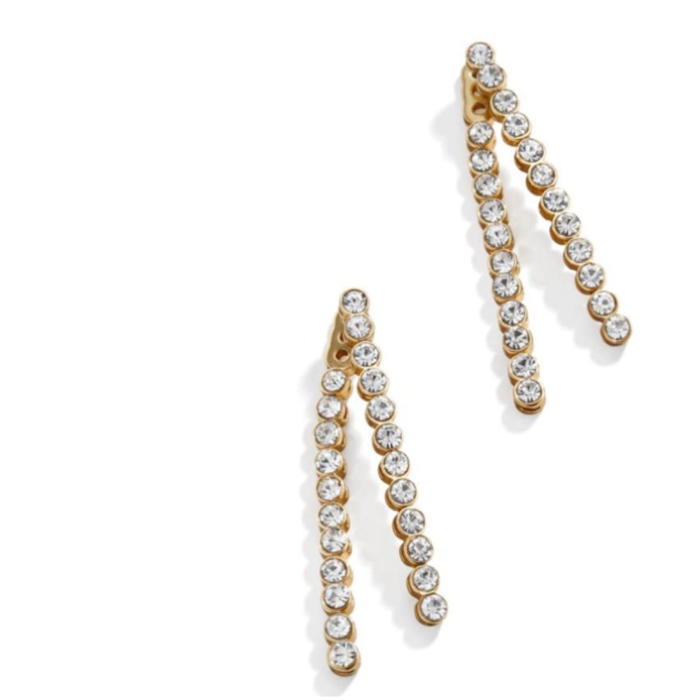 BAUBLEBAR Michelle Tennis Earrings In Gold